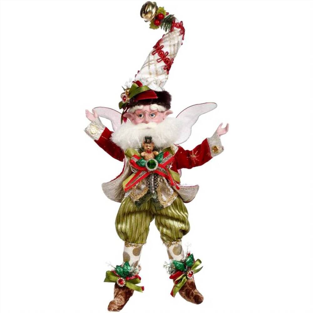 NEW MARK ROBERTS teddy bear fairy small 11" in green